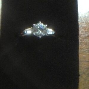 Zircon Gemstone Silver Ring